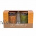 WoodWick Gift Set, Two 4.8 oz  Jeweled Glass Candles Great Mothers Day Gift!!!   152810900576