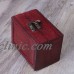 Small Jewelry Storage Treasure Chest Handmade Wood Box Case lock Vintage   292670927643