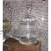 Lot 5 Clear Glass Apothecary Style Jars w/Lids Wedding Candy Bar Buffet Party   283104766260