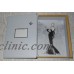 Set of 3 Punch Studio Silver Foil Paris Fashion Gift Keepsake Nesting Boxes NEW   372238005371