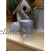 PAIR of Galvanized Watering Cans Rustic Planters Vase Basket Primitive Country    173131003381