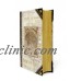 Punch Studio Gold Foil Keepsake Nesting Book Box World Exploration 67809 Small 802126678091  302810519424