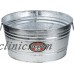 Behrens Hot Dipped Steel Round Tub   392099637956
