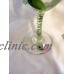  Set of 2 Hand Painted Wine Glasses...FUN ROSE Design   332726003981