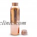 100% Pure Heavy Copper Water Bottle For Yoga & Ayurveda Health Benefits -1000ml   183204119903