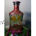 UKRAINE HOMEMADE DECOR BOTTLE. HADMADE STAINED GLASS   161804531548