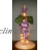 Lighted wine bottle, purple, night light, grapes, glitter    262727720679