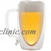 Starfrit(R) 080061-006-0000 17-Ounce Double-Wall Glass Beer Mug   132729143837