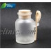 10pcs Jars with cork&spoon 100g/200g/300g Bath Salt Powder Bottle Dressing ABS    161490486269