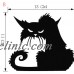 Removable Decal Decoration Vinly Window Black Cat Halloween Wall Sticker Decor   232764512092