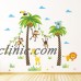 Animals Tree Monkey Removable Wall Decal Stickers Kids Baby Nursery Room Decor   192447389872