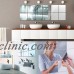 Latest 16pc/set 3D Square Wall Stickers Mirror Wall Mosaic Decal Home Room Decor 871589681702  302757174392