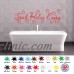 Soak Relax Enjoy Wall Stickers & Bubbles Decal Bathroom Home Wallart Decor   191395007571