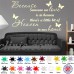 Because someone we love is in heaven - wall art sticker quote - 4 styles   191431013021