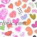 10Sheets Cartoon 3D Bubble Heart Love Stickers Kids Toys Gift Reward PVC Sticker   302745771525