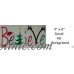 Cute Believe with Antlers Christmas Decal Sticker for Glass Block DIY Crafts   232584747672